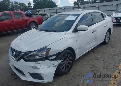 2017 Nissan Sentra Sv из США, поврежденный, VIN 3N1AB7AP6HY243237